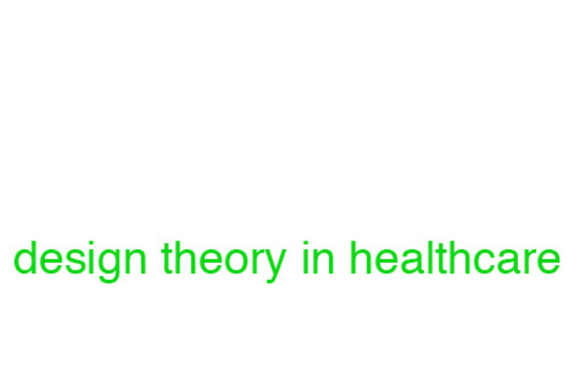 The 'State of the Art' of Design Theory and Practice in Healthcare