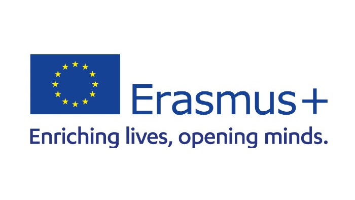 Erasmus+ logo with the European Union flag