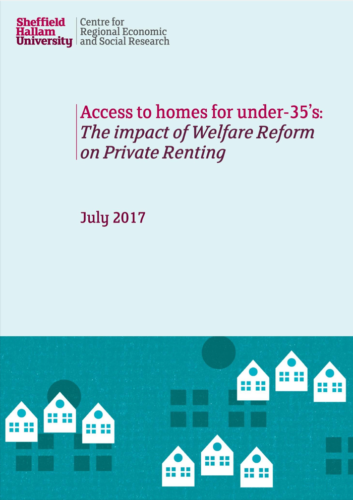 Access to homes for under-35’s: The impact of Welfare Reform on Private Renting