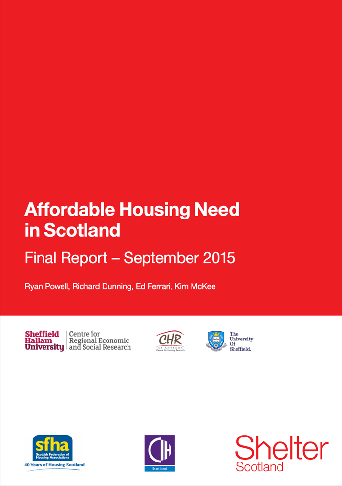 Affordable Housing Need in Scotland