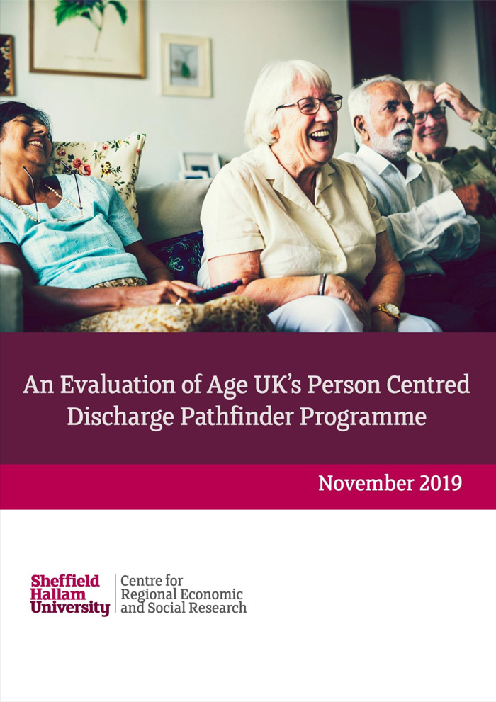 An Evaluation of Age UK's Person Centred Discharge Pathfinder Programme