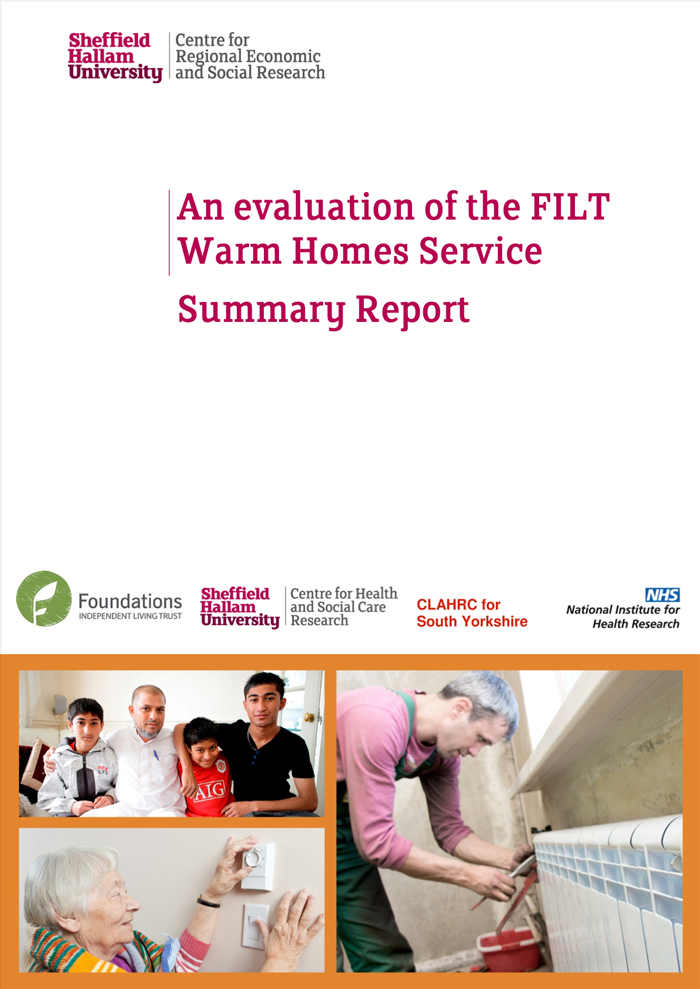 An evaluation of the FILT Warm Homes Service: Summary Report