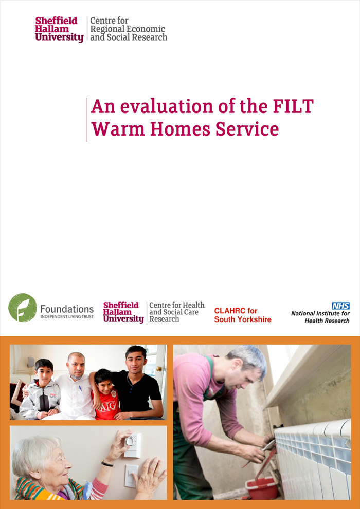 An evaluation of the FILT Warm Homes Service