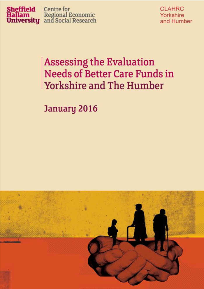 Assessing the evaluation needs of Better Care Funds in Yorkshire and the Humber