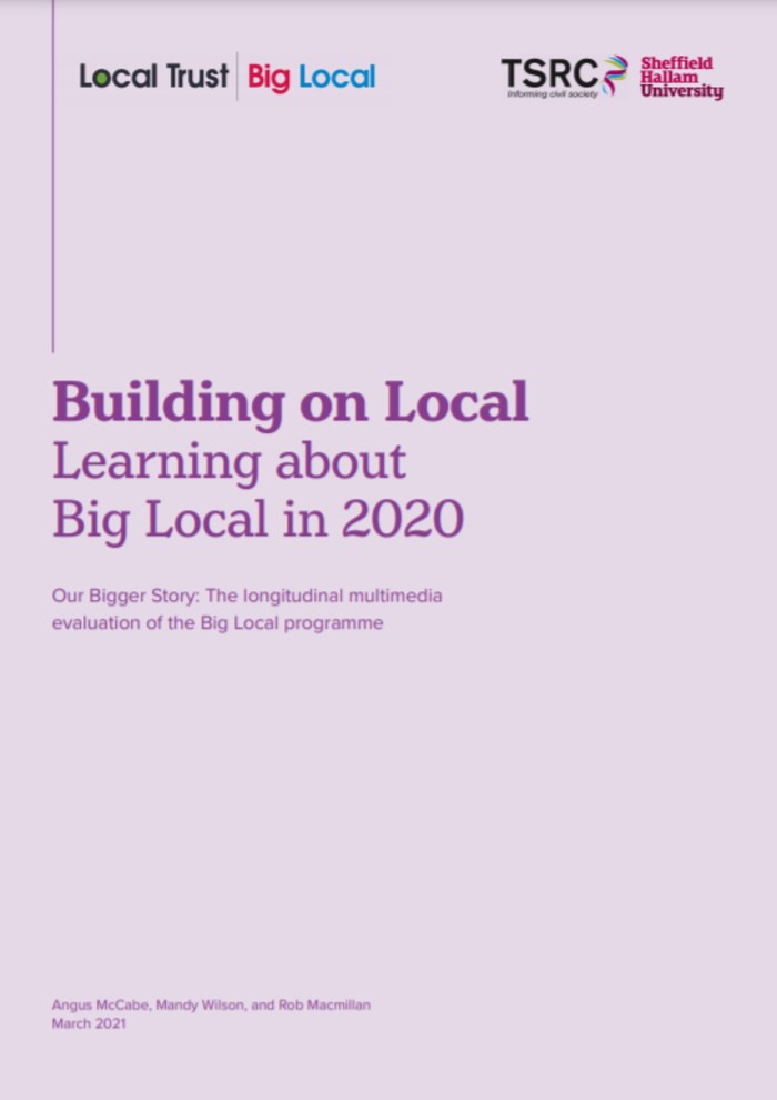 Building on local report cover