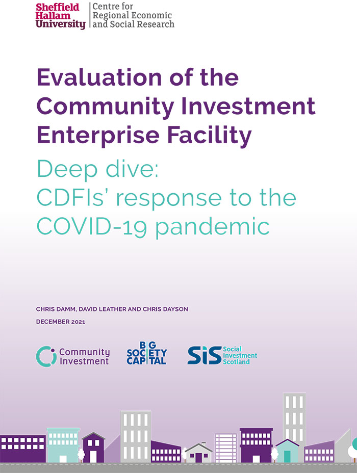 Evaluation of the Community Investment Enterprise Facility Deep dive: CDFIs’ response to the COVID-19 pandemic