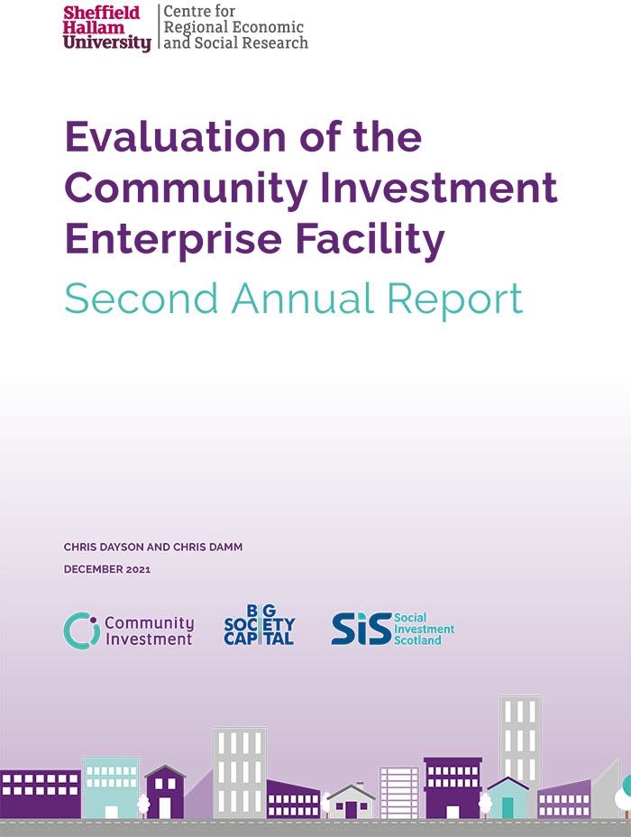 Evaluation of the Community Investment Enterprise Facility: Second Annual Report