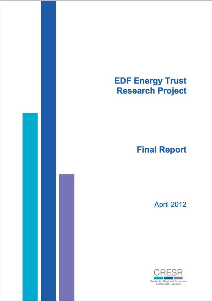 EDF Energy Trust Research Project
