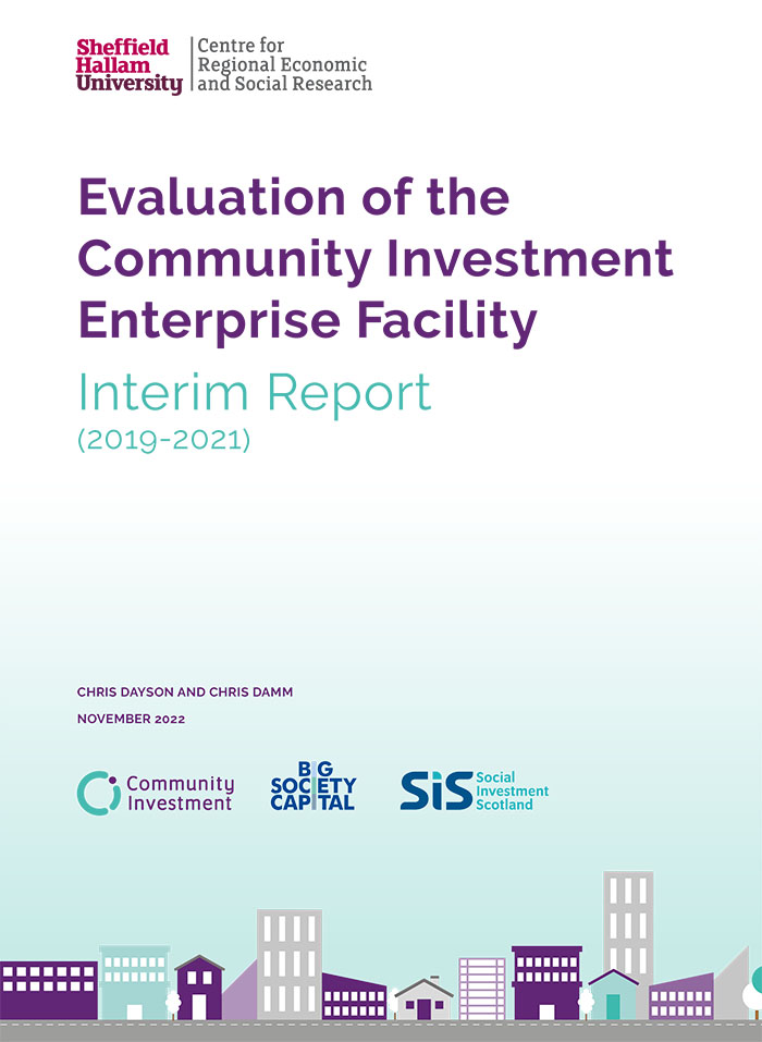 Evaluation of the Community Investment Enterprise Facility: Interim Report (2019-2021)
