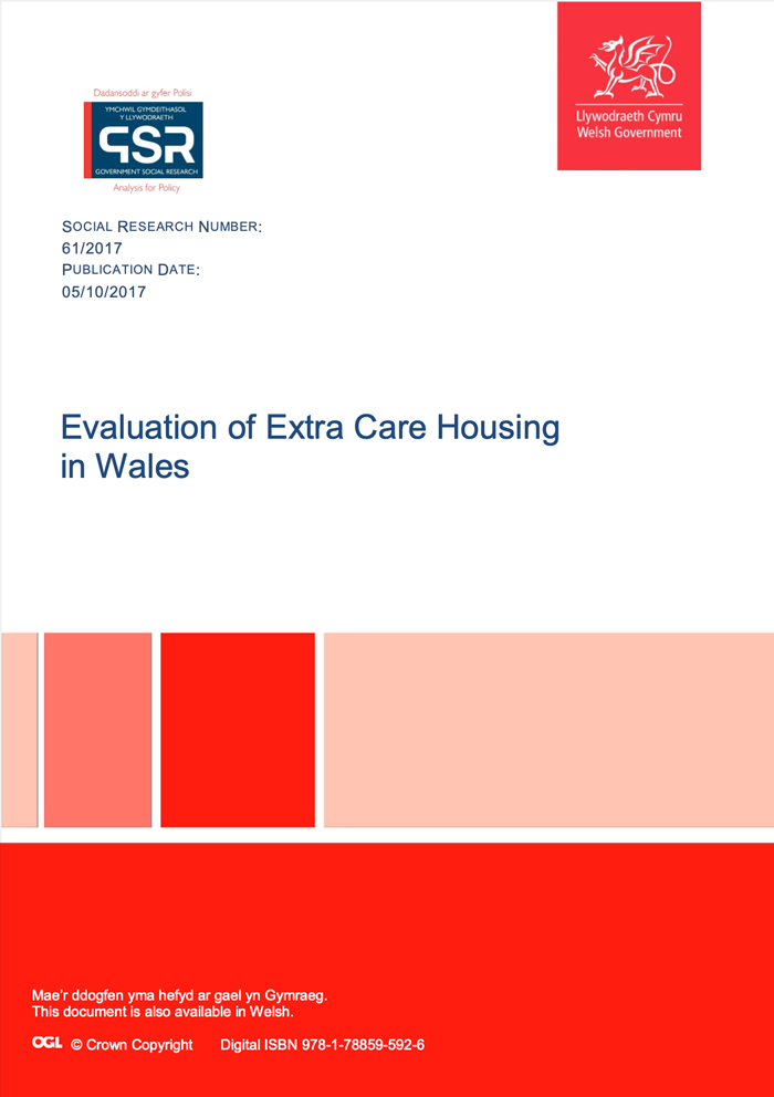 Evaluation of Extra Care Housing in Wales
