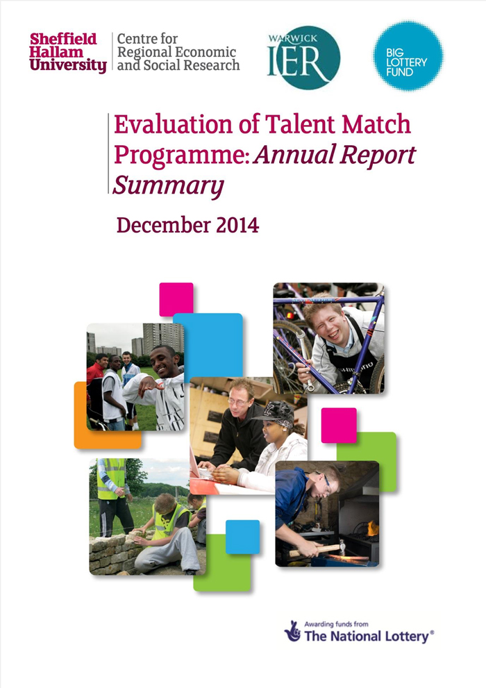 Evaluation of Talent Match Programme: Annual Report Summary