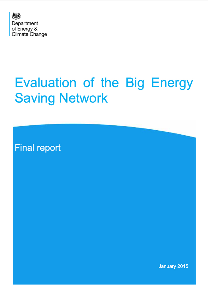 Evaluation of the Big Energy Saving Network