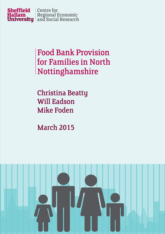 Food Bank Provision for families in North Nottinghamshire