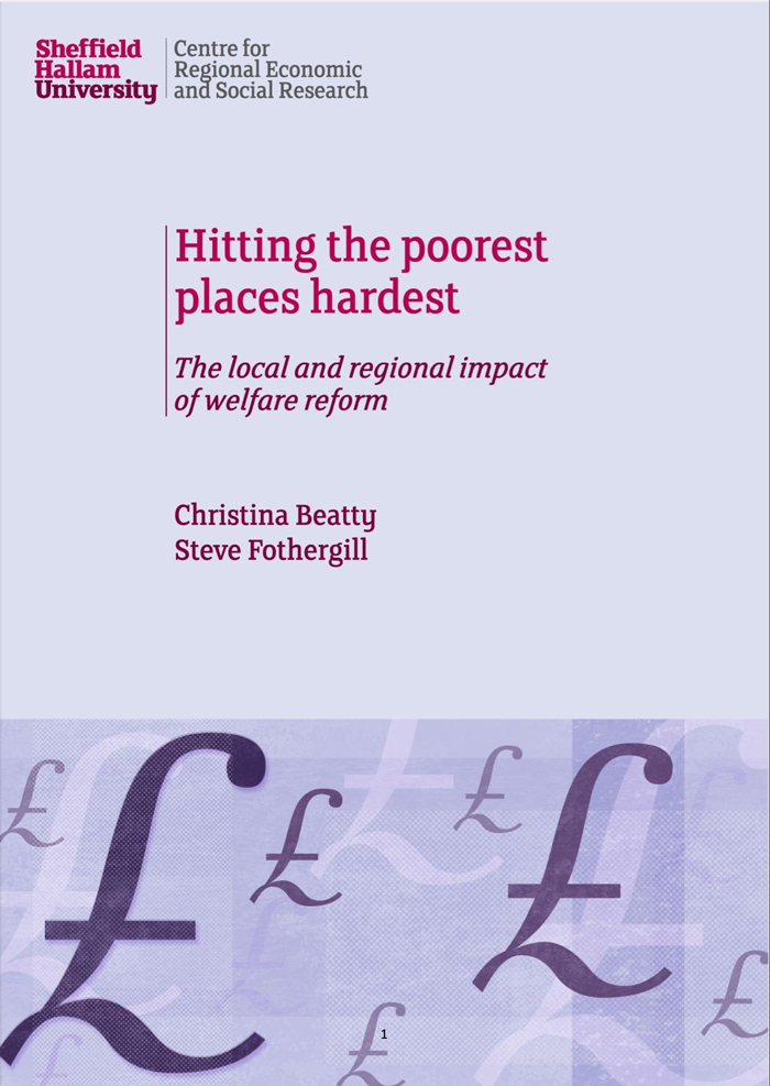 Hitting the poorest places hardest: The local and regional impact of welfare reform