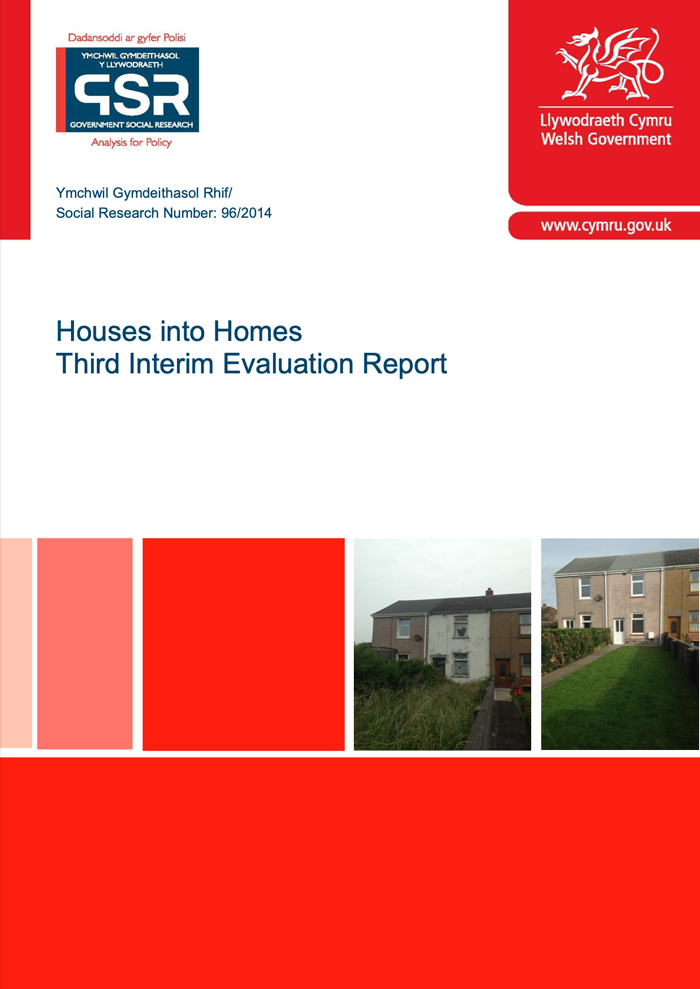 Houses into Homes - Third Interim Evaluation Report