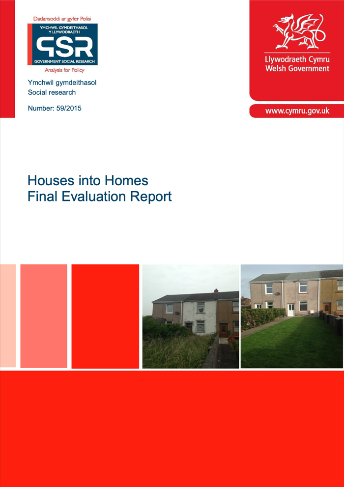 Houses into Homes: Final Evaluation Report