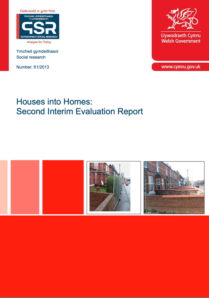 Houses into Homes Second Interim Evaluation Report
