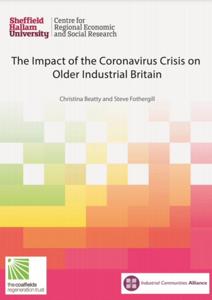Impact of the coronavirus crisis on older industrial Britain report cover