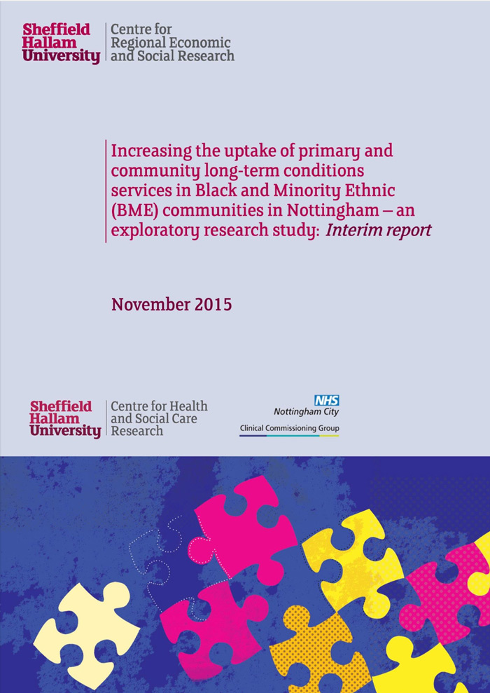 Increasing the uptake of primary and community long-term conditions services in Black and Minority Ethnic (BME) communities in Nottingham - an exploratory research study