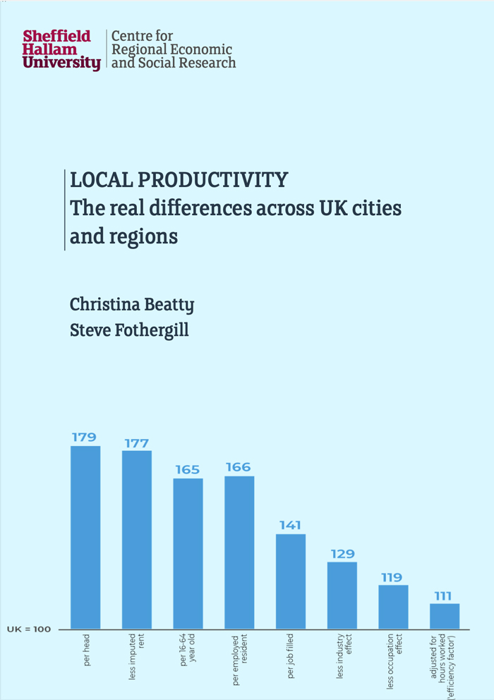 Local Productivity: The real differences across UK cities and regions