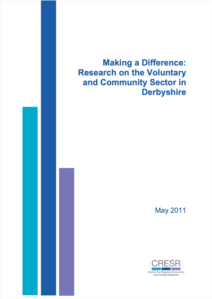 Making a Difference: Research on the Voluntary and Community Sector in Derbyshire