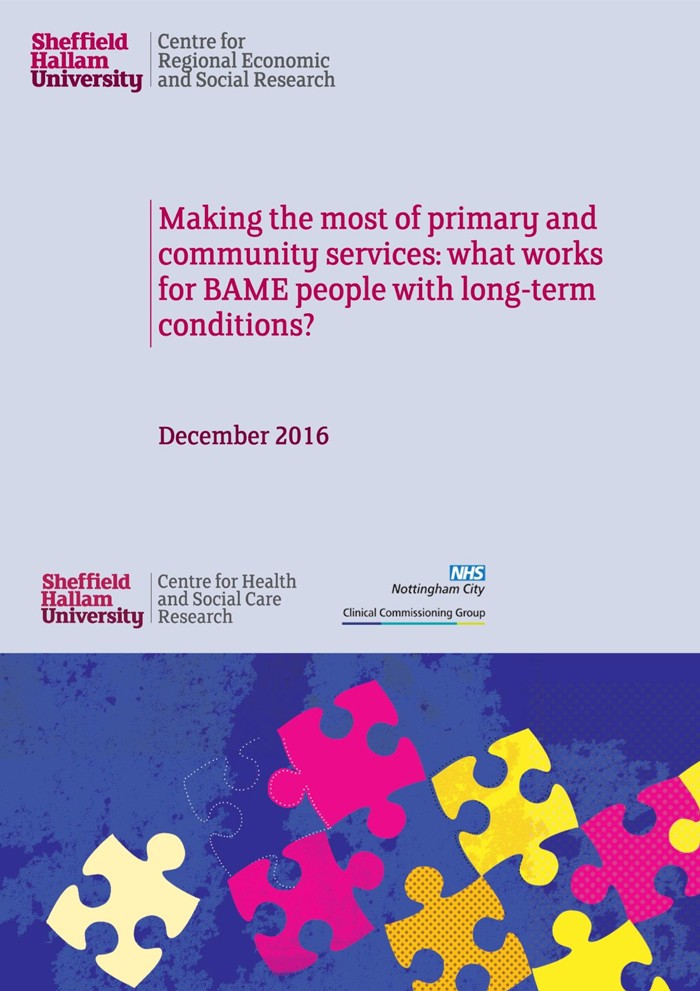 Making the most of primary and community services: what works for BAME people with long-term conditions?