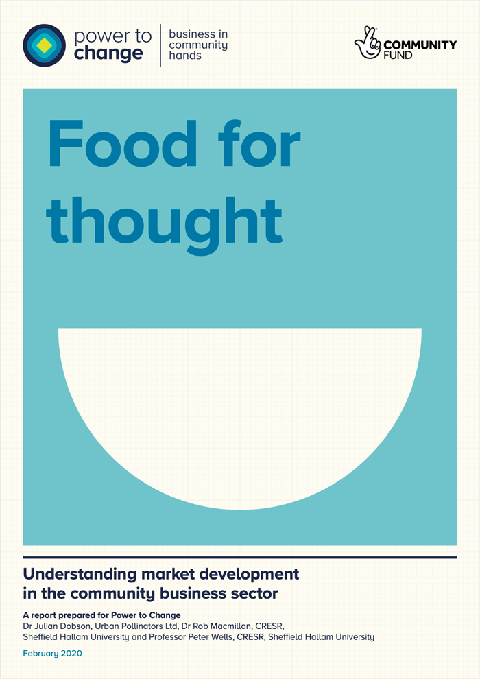 Food for thought: Understanding market development in the community business sector