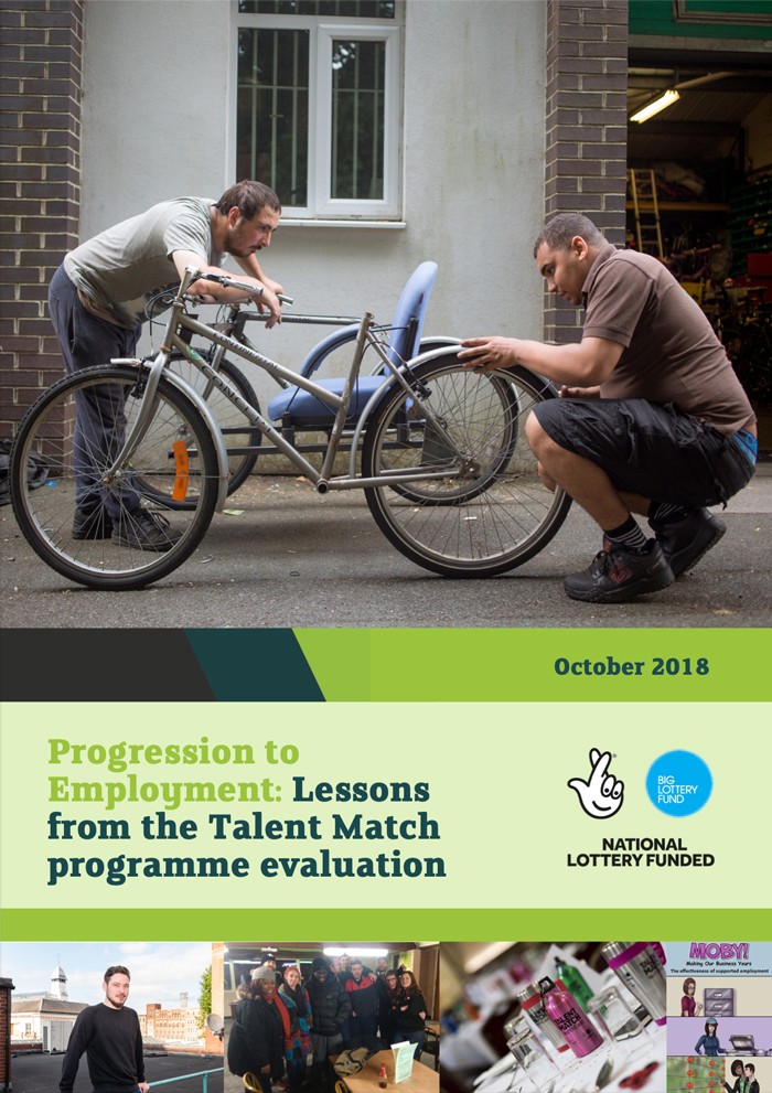 Progression to Employment: Lessons from the Talent Match programme evaluation