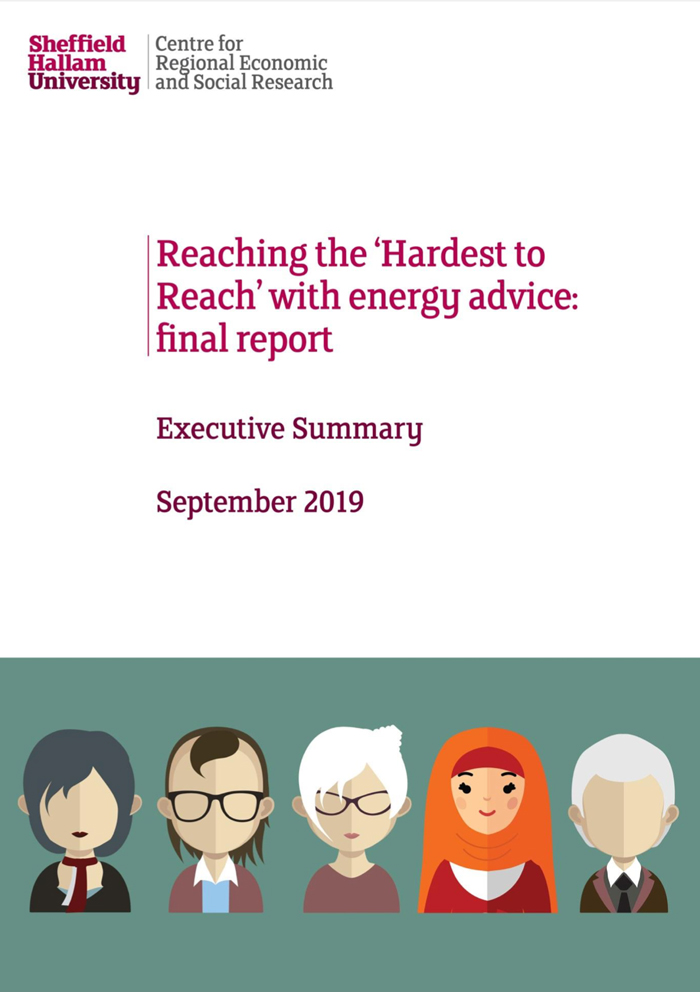 Reaching the 'Hardest to Reach' with energy advice: final report - Executive Summary