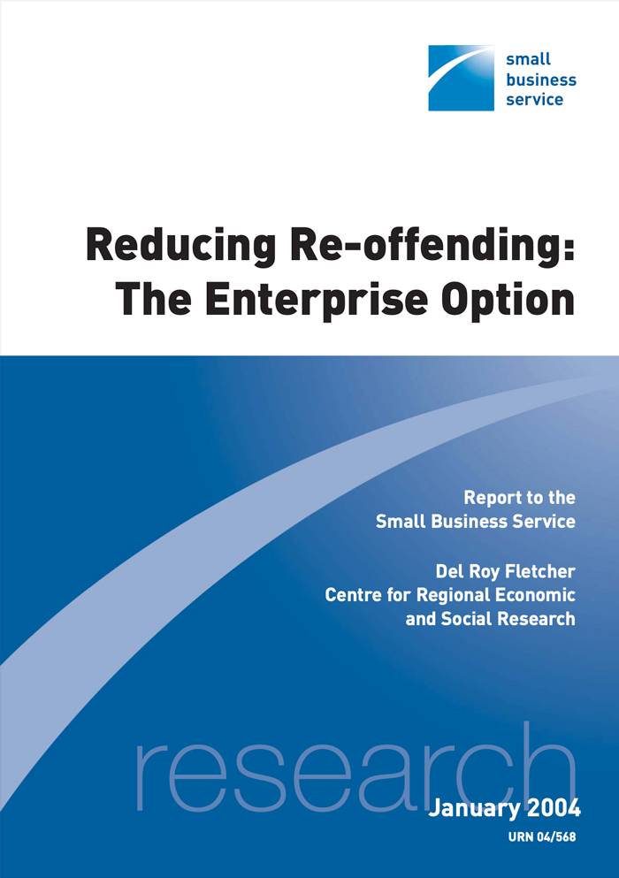 Reducing Re-offending: The Enterprise Option