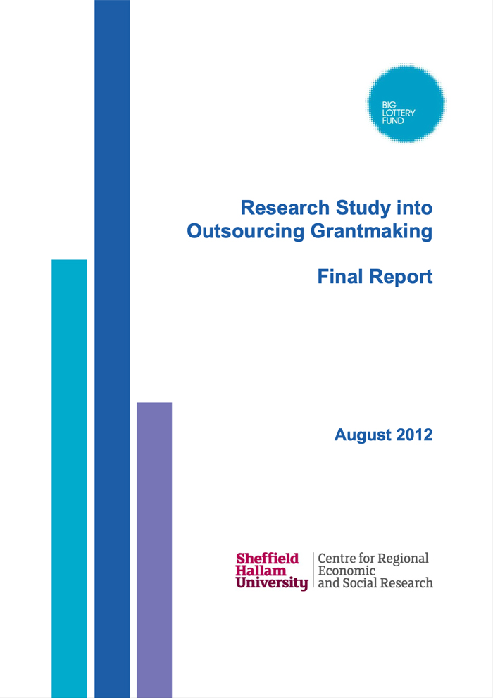 Research Study into Outsourcing Grantmaking: Final Report