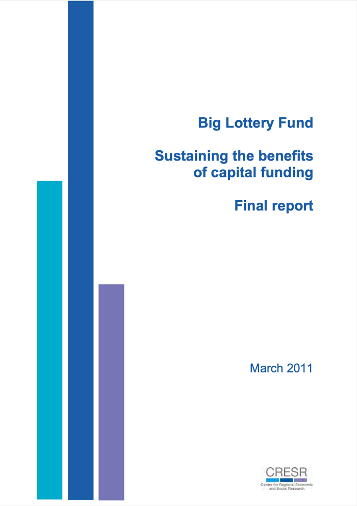 Sustaining the benefits of capital funding: Final report