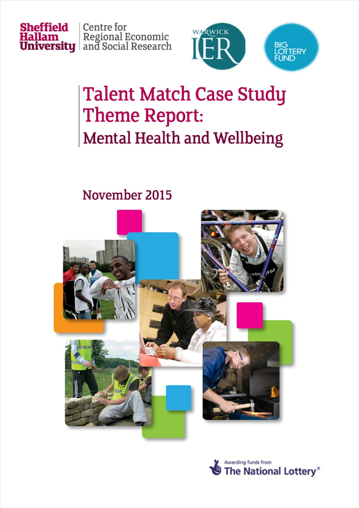 Talent Match Case Study Theme Report: Mental health and well-being