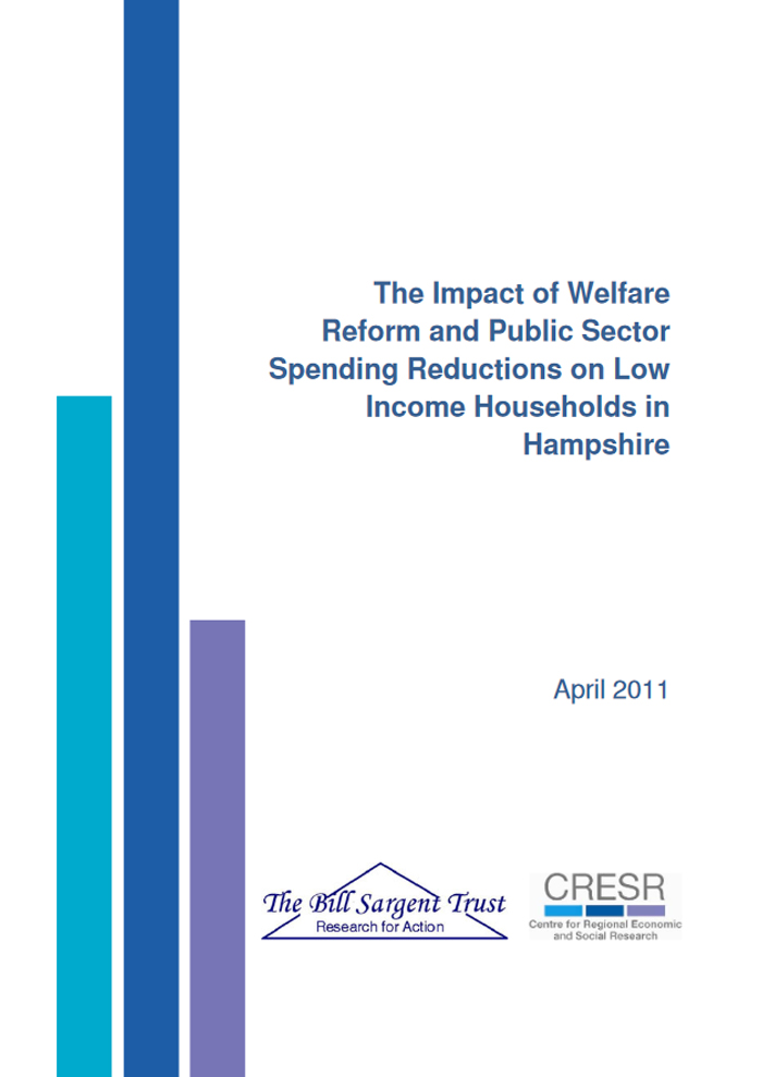 The Impact of Welfare Reform and Public Sector Spending Reductions on Low Income Households in Hampshire