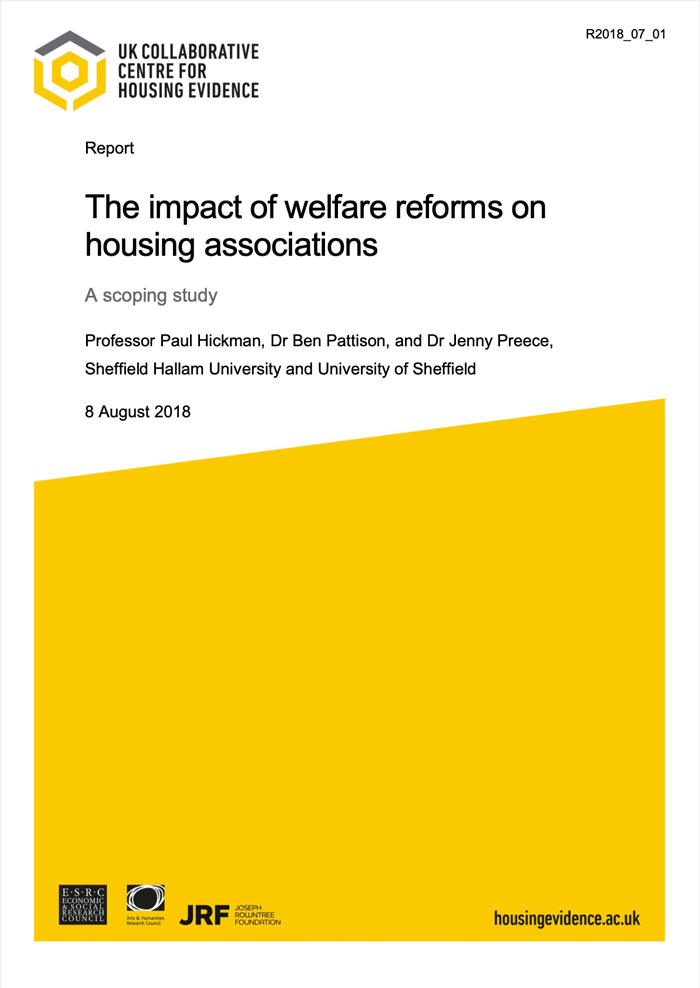 The impact of welfare reforms on housing associations