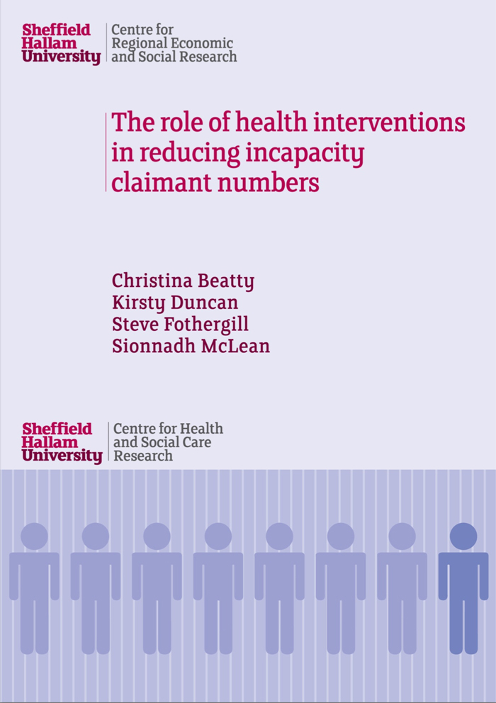 The Role of Health Interventions in Reducing Incapacity Claimant Numbers