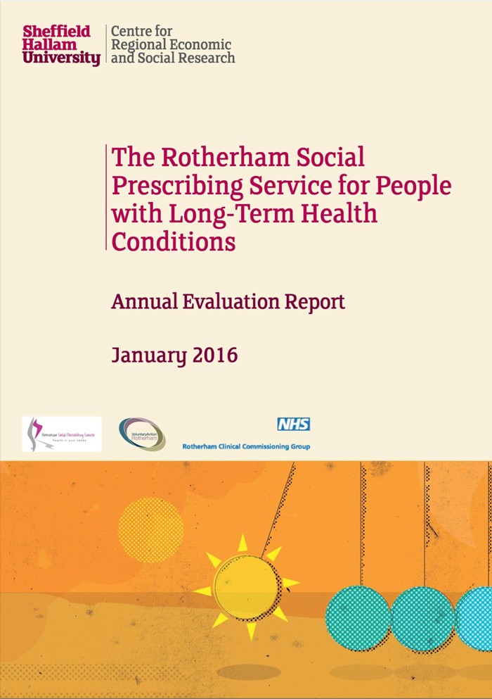 The Rotherham Social Prescribing Service for People with Long-Term Health Conditions: Annual Report