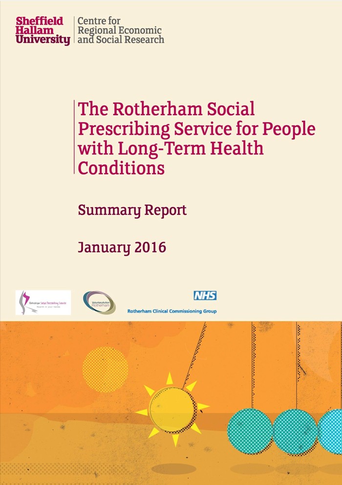 The Rotherham Social Prescribing Service for People with Long-Term Health Conditions: Summary Report