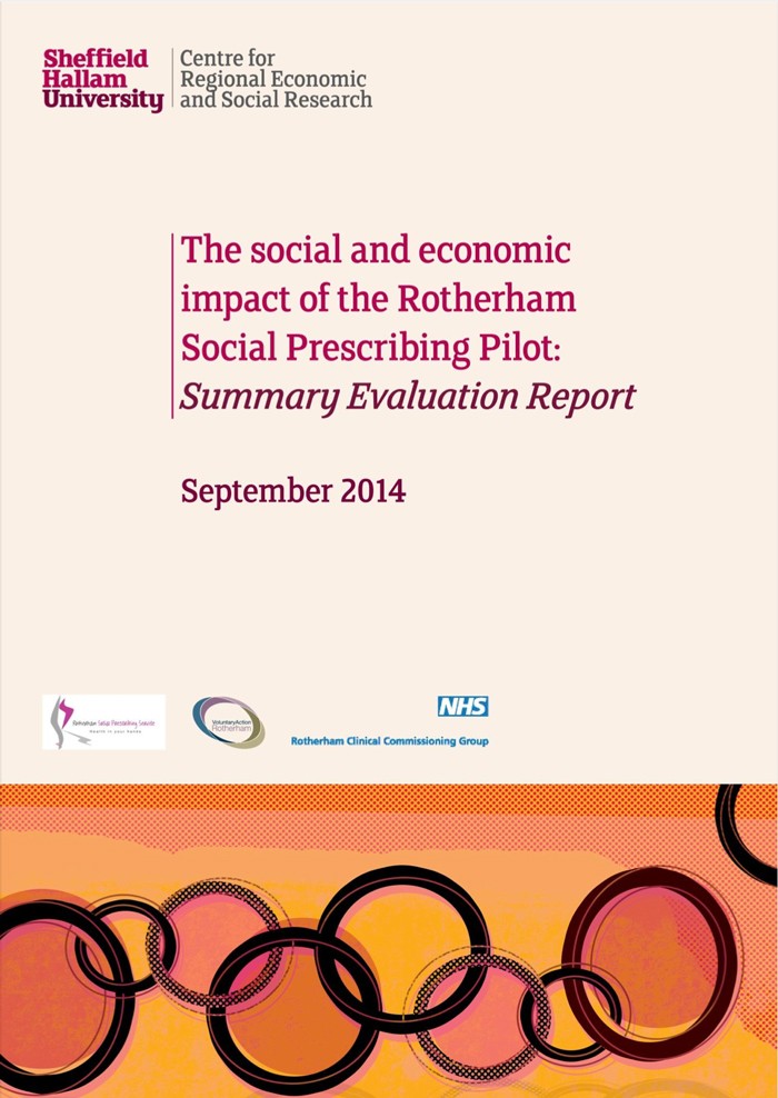 The social and economic impact of the Rotherham Social Prescribing Pilot: Summary Evaluation Report