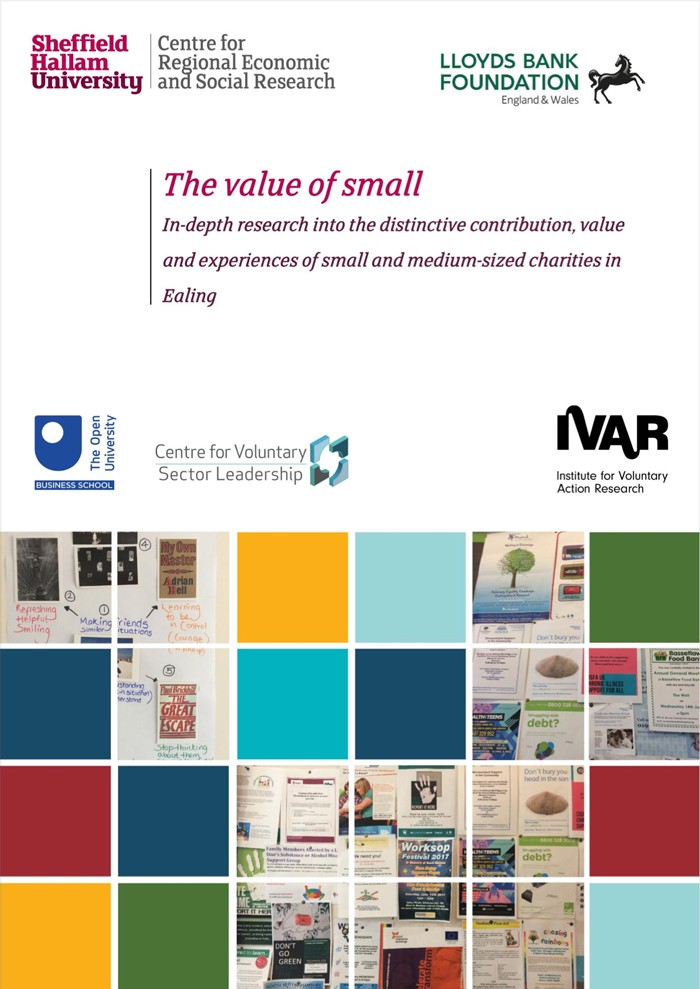 The value of small: In-depth research into the distinctive contribution, value and experiences of small and medium-sized charities in Ealing