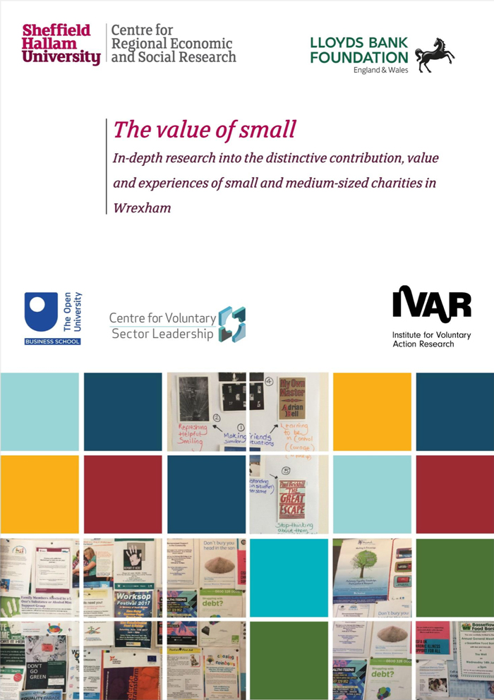 The value of small: In-depth research into the distinctive contribution, value and experiences of small and medium-sized charities in Wrexham