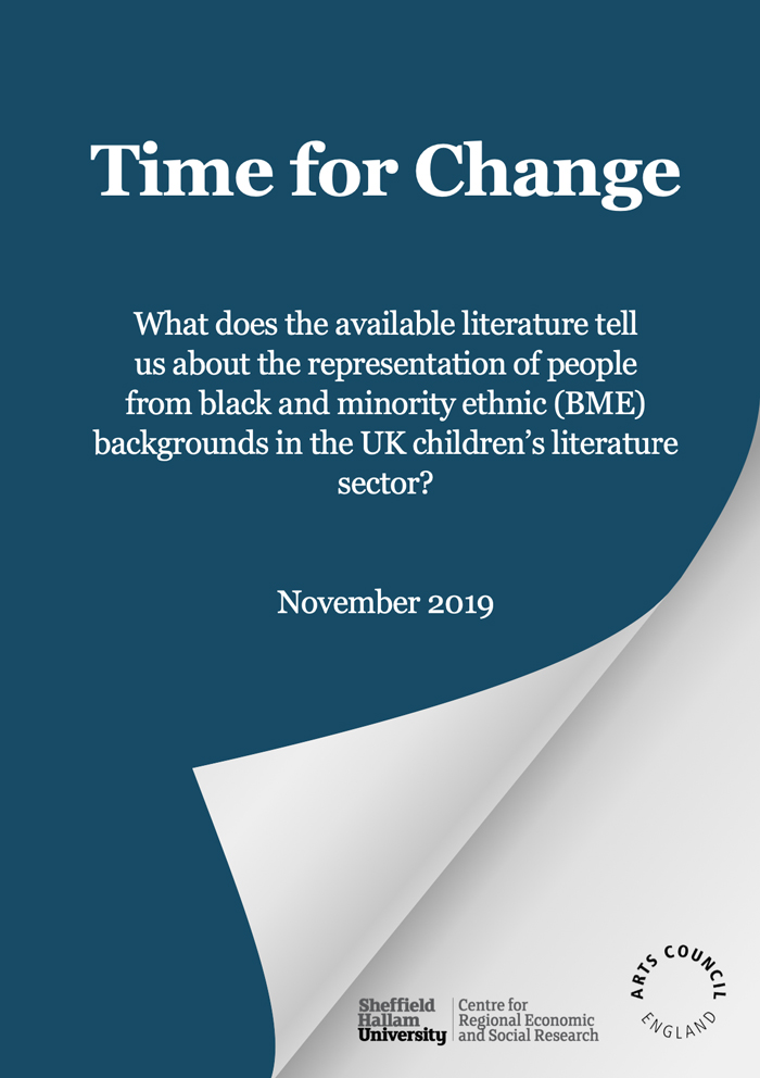 Time for Change: What does the available literature tell us about the representation of people from black and minority ethnic (BME) backgrounds in the UK children’s literature sector?