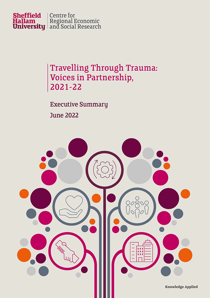 Travelling Through Trauma: Voices in Partnership, 2021-22 - Executive Summary