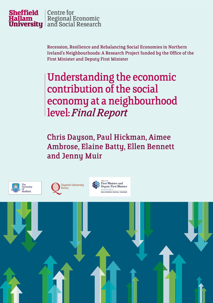 Understanding the economic contribution of the social economy at a neighbourhood level: Final Report