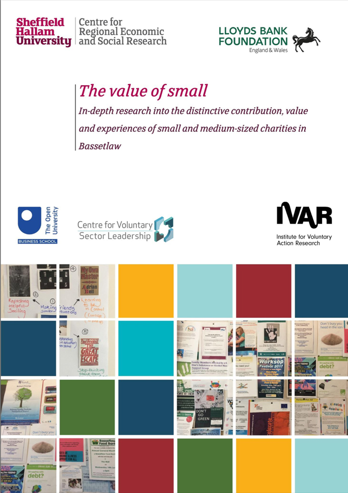 The value of small: In-depth research into the distinctive contribution, value and experiences of small and medium-sized charities in Bassetlaw