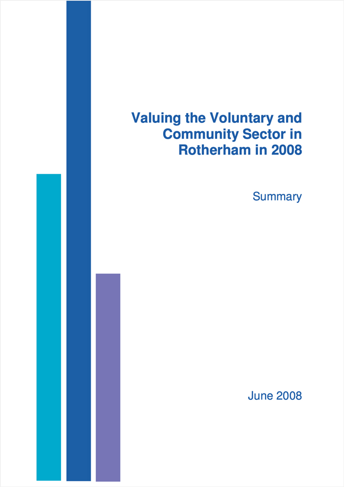 Valuing the Voluntary and Community Sector in Rotherham in 2008: Summary