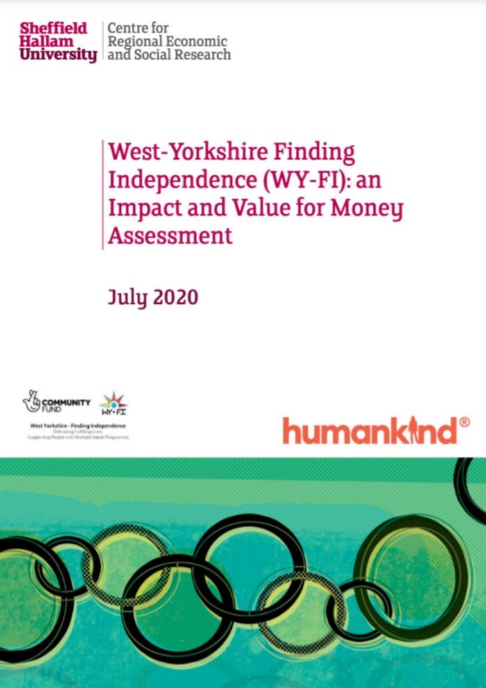 West Yorkshire finding independence impact value for money report cover