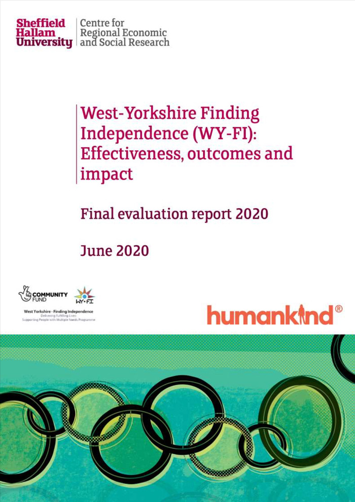 West-Yorkshire Finding Independence (WY-FI): Effectiveness, outcomes and impact - Final evaluation report 2020