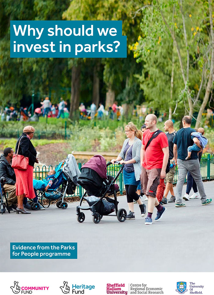 Why should we invest in parks report cover