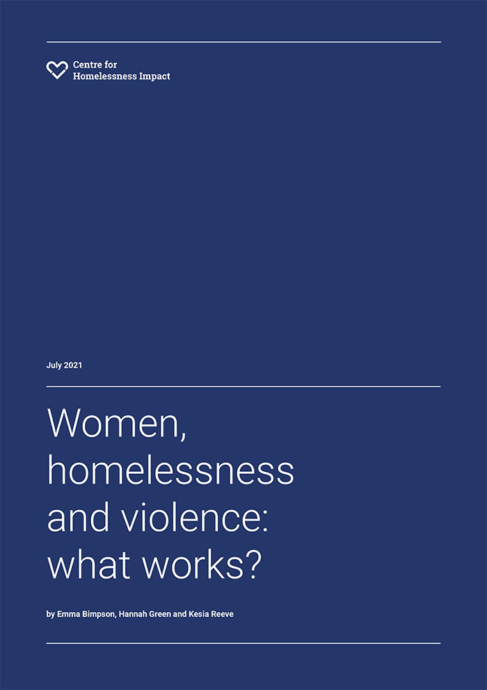 Women, homelessness and violence: what works?